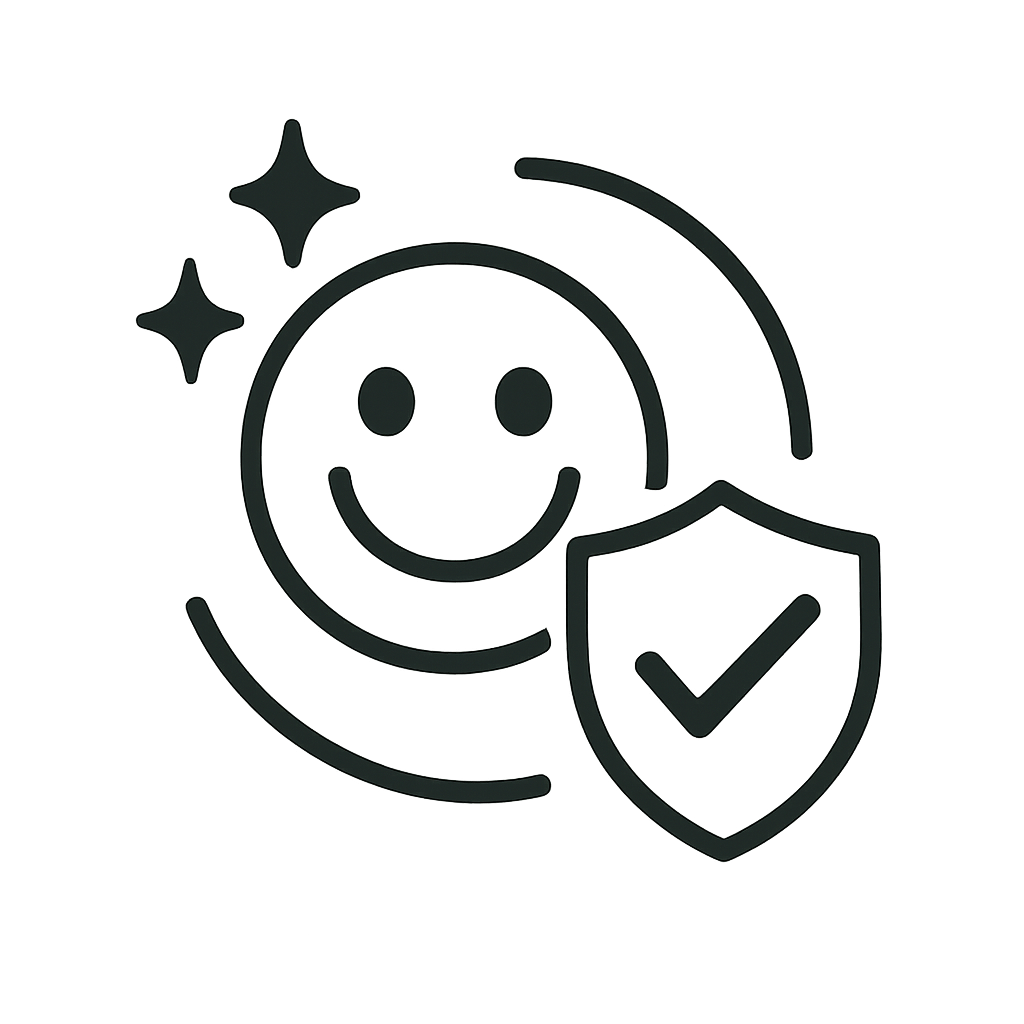 Insane satisfaction, proven loyalty icon